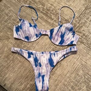 Tie-Dye Bikini Set